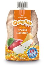 Ovocňák pyré 100% jablko-hruška-rakytník 200g Ovocňák pyré 100% jablko-hruška-rakytník 200g