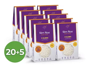 Výhodný balíček Slim Pasta ryža bez nálevu 20+5 zadarmo