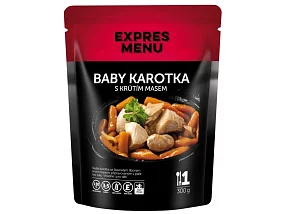 EXPRES MENU Baby karotka s morčacím mäsom 300 g