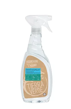 Tierra Verde Čistič kúpeľne s BIO mätovou silicou 750 ml