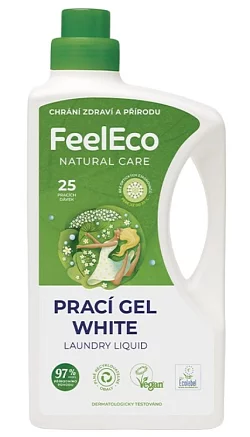 FeelEco Prací gél White 1,5l, 25PD