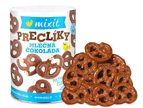 Mixit Preclíky mliečna čokoláda 250 g Mixit Preclíky mliečna čokoláda 250 g
